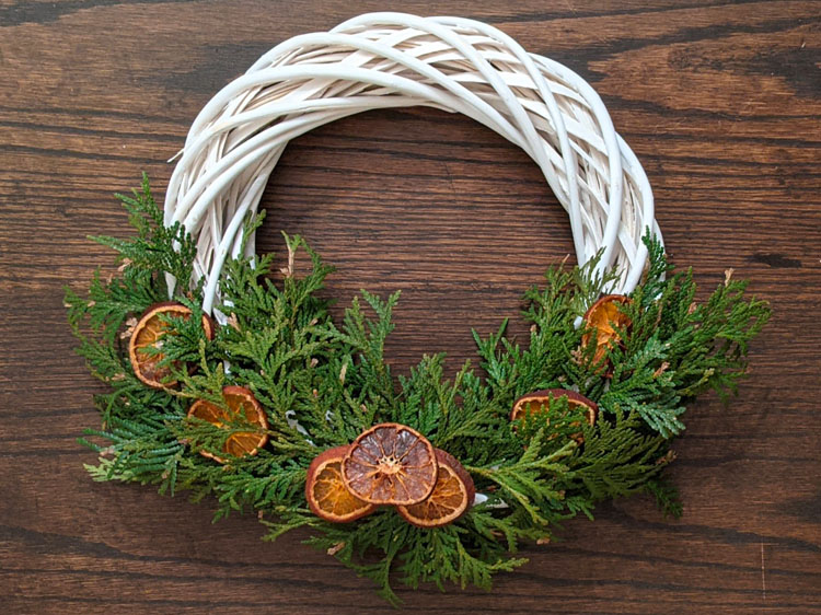 A wreath that I created